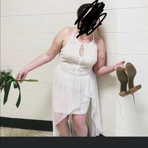 David’s bridal white dress